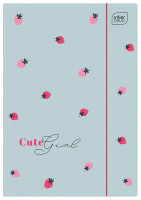 Teczka z gumką A4+ Trends Girls Interdruk MIX